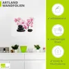 ARTland Wandbild, selbstklebend Schwarze Steine und pinke Produktbild-Vorschau 3