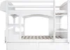 Sweiko Kinder-Etagenbett, Doppelbett, multifunktionales Produktbild-Vorschau 8