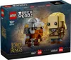 The image shows the packaging of a LEGO BrickHeadz set featuring characters from The Lord of the Rings. Produktbild-Vorschau