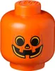 LEGO Storage Head "Kürbis", groß (orange/schwarz) Produktbild-Vorschau 9