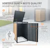 ML-Design 1 box na 1 popelnici 240L 68x80x116,3 cm Náhled obrázku produktu 3
