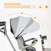 Kinderdreirad Baby-Dreirad Drehbarer Sitz Fahrrad Baby Produktbild-Vorschau 10