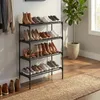 SONGMICS Schuhregal, 4 Ebenen, Schuhablage schmal, Produktbild-Vorschau 8