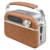 Retro Radio Lautsprecher Vintage Radio 1200 mAh Tragbares Produktbild-Vorschau 1
