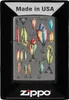 Zippo Sturmfeuerzeug Fishing Hooks Design nachfüllbar Produktbild-Vorschau 6