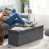SONGMICS sedací truhly skládací 120 L úložný prostor Náhled obrázku produktu 3