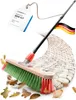 Novaliv Kehrbesen Besen mit Teleskopstiel Straßenbesen mit Produktbild-Vorschau 7