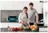 Hisense H23MOBSD1HG Schwarz Mikrowelle mit Grill Flache Produktbild-Vorschau 8