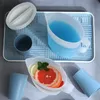 Plastová konvice s víkem, ekologické karafy, míchané Náhled obrázku produktu 4