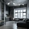 LED Deckenleuchte, bewegliche Spots, silber, chrom, L 25 cm Produktbild-Vorschau 4