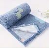 Leuchtdecke 150x200 cm – Weiche Kinderdecke mit Dino-Motiv, Produktbild-Vorschau 5