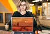 MuchoWow® Laptop Aufkleber Sticker Cover Der alte Turm auf Produktbild-Vorschau 5