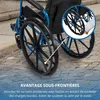 Fauteuil roulant mobile, pliable et léger, Marsella, Voir les images du produit 8