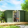 Casetta da giardino Outsunny con porta scorrevole, in Anteprima dell’immagine prodotto 2