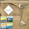 hanSe® Marken Sonnensegel Dreieck 3x3x3 m Sand Produktbild-Vorschau 2