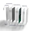 DEQORI Glasbild Echtglas 4x30x60 cm 'Bergsee und Bootsteg' Produktbild-Vorschau 7