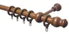 Corniche en bois GARDINIA LUGANO 160 cm. Noyer Voir les images du produit 1