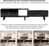 UnboxG Schwarzes TV-Board 169×29,8×44 cm – ausziehbar bis Produktbild-Vorschau 10