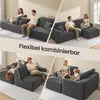Modulares Sofa, Ecksofa mit Liege rechts, 244 cm breit, Produktbild-Vorschau 9