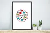 MuchoWow® MuchoWow® Gerahmtes Poster New York - Zeichnung - Produktbild-Vorschau 5