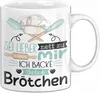 Bäcker Tasse Geschenk Sei Lieber Nett Zu Mir Ich Backe Produktbild-Vorschau 1