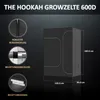 2 in 1 120x90x180 Deluxe 600D Zuchtzelt Gewächshaus Grow Produktbild-Vorschau 8