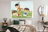 MuchoWow® Poster Eine Illustration von drei Kindern, die Produktbild-Vorschau 4