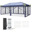 LEADZM 3x 6m Faltpavillon, Pop Up Pavillon mit 6 Produktbild-Vorschau 1