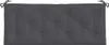 vidaXL Coussin pour banc de jardin Anthracite 120x(50+50)x7 Voir les images du produit 19