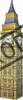 Puzzle 3D 54 elementy Mini Budowle Big Ben Anteprima dell’immagine prodotto 7