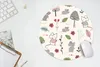 MuchoWow® Mauspad Mousepad Mäuse - Muster - Herbst - Pilz Produktbild-Vorschau 5