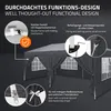 ECD Germany Pavillon 3x6 m Anthrazit Wasserdicht Stabil Produktbild-Vorschau 3
