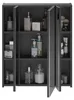 Spiegelschrank Linus BxHxT 60 x 70 cm x 18 cm schwarz Produktbild-Vorschau 16