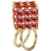 Swarovski - 5599807 - Curiosa - Goudkleurig - Prsten - 55 Náhled obrázku produktu 1