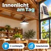 LED Solarleuchte Hängeleuchte Solarlampen für Außen Innen Produktbild-Vorschau 2