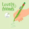 Gélové pero Legami s dekorom zvierat - LOVELY FRIENDS - Náhľad obrázku produktu 7