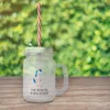 Mr. & Mrs. Panda Glas Einhorn Mann - Transparent - Produktbild-Vorschau 2