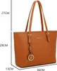 Sac à bandoulière zippé pour femmes Gallantry, shopper, Voir les images du produit 4