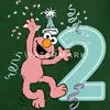 Spreadshirt Sesamstraße Geburtstagdesign Mit Elmo Zwei Produktbild-Vorschau 2