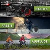 ELONEO Fahrradtasche für Gepäckträger mit LED Licht und Produktbild-Vorschau 2