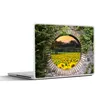 MuchoWow® Laptop Aufkleber Sticker Cover Durchschauen - Produktbild-Vorschau 1