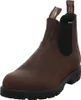 A single brown leather boot is shown against a white background. Anteprima dell’immagine prodotto