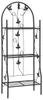 vidaXL třípatrový regál na rostliny černý 52 x 28 x 128 cm Náhled obrázku produktu 7