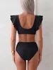 Zweiteiliger Bikini - Hohe Taille - Eleganter Damen Produktbild-Vorschau 7