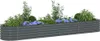 vidaXL Garten-Hochbeet 400 x 80 x 44 cm Verzinkter Stahl Produktbild-Vorschau 3