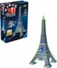 3D Puzzle Eiffelturm Glow-in-the-Dark Edition Produktbild-Vorschau 3