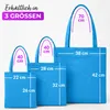 EllaTex Baumwolltasche 38x42 cm – Stoffbeutel aus 100% Produktbild-Vorschau 7
