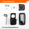 Klappschlüssel 3 Tasten Autoschlüssel Gehäuse Auto Modern Produktbild-Vorschau 2