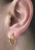 Creolen 15mm Gelbgold 333 8 Karat Hoops Produktbild-Vorschau 2