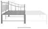 vidaXL Uittrekbare slaapbank, grijs, metalen frame, 90x200 Productafbeelding-voorbeeld 5